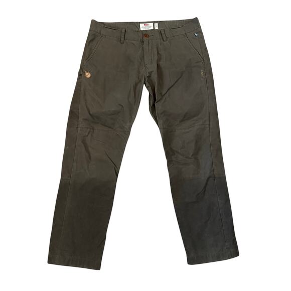 Fjallraven Pants Mens Size 32 (Act 34) G-1000 Sormland Tapered Hiking 27